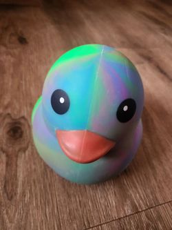 Squeeezy squeezy Jumbo Duck Multi Color Brand New