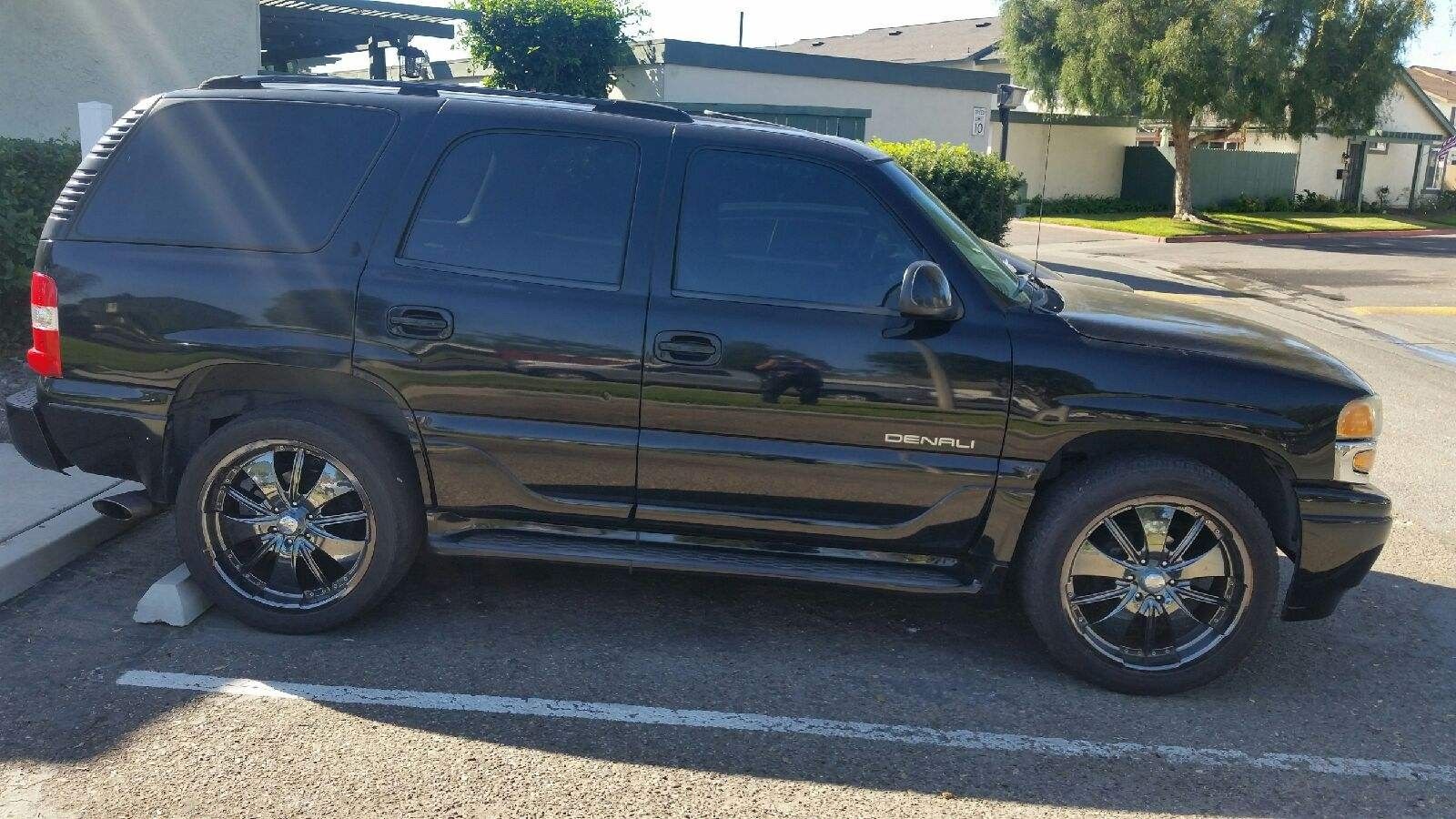 23' black powder coated rims and tires