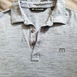 TRAVIS MATHEW GOLF SHIRT. SIZE S
