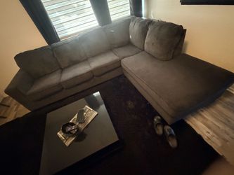 Dark Grey Couch
