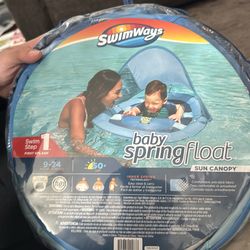 Baby spring float