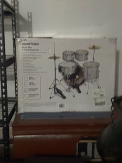 Junior kicker all in one 5 peace drums set