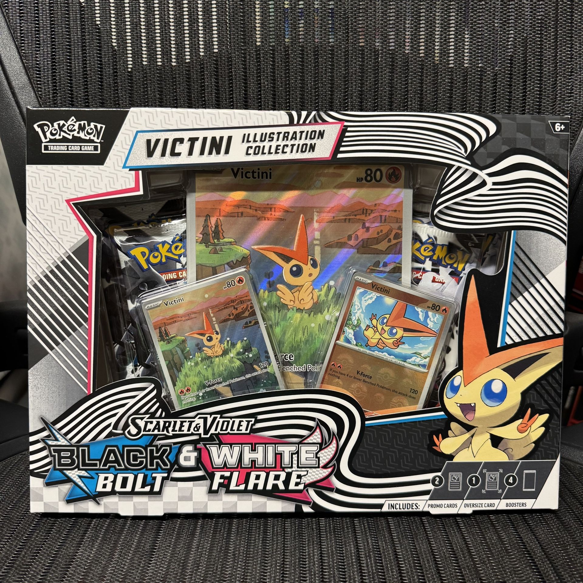 Victini Illustration Collection Sealed Box Pokemon