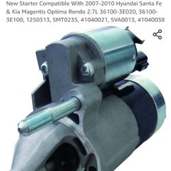Starter For 2007 Kia Optima
