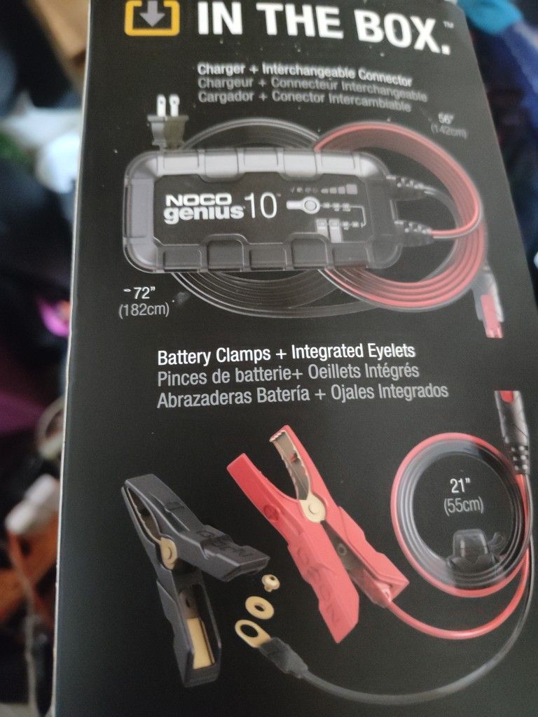 Battery charger. Noco 10: