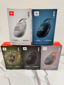 JBL Clip 4 Bluetooth Speaker – Lot of 5