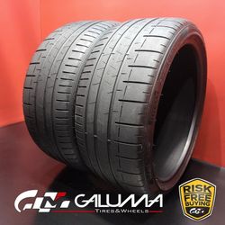 Set of 2 Tires LikeNEW Pirelli P-Zero Corsa (PZC4) 255/35ZR20 No Repairs #95324