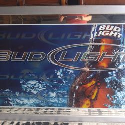 Bud Light Bar Mirror