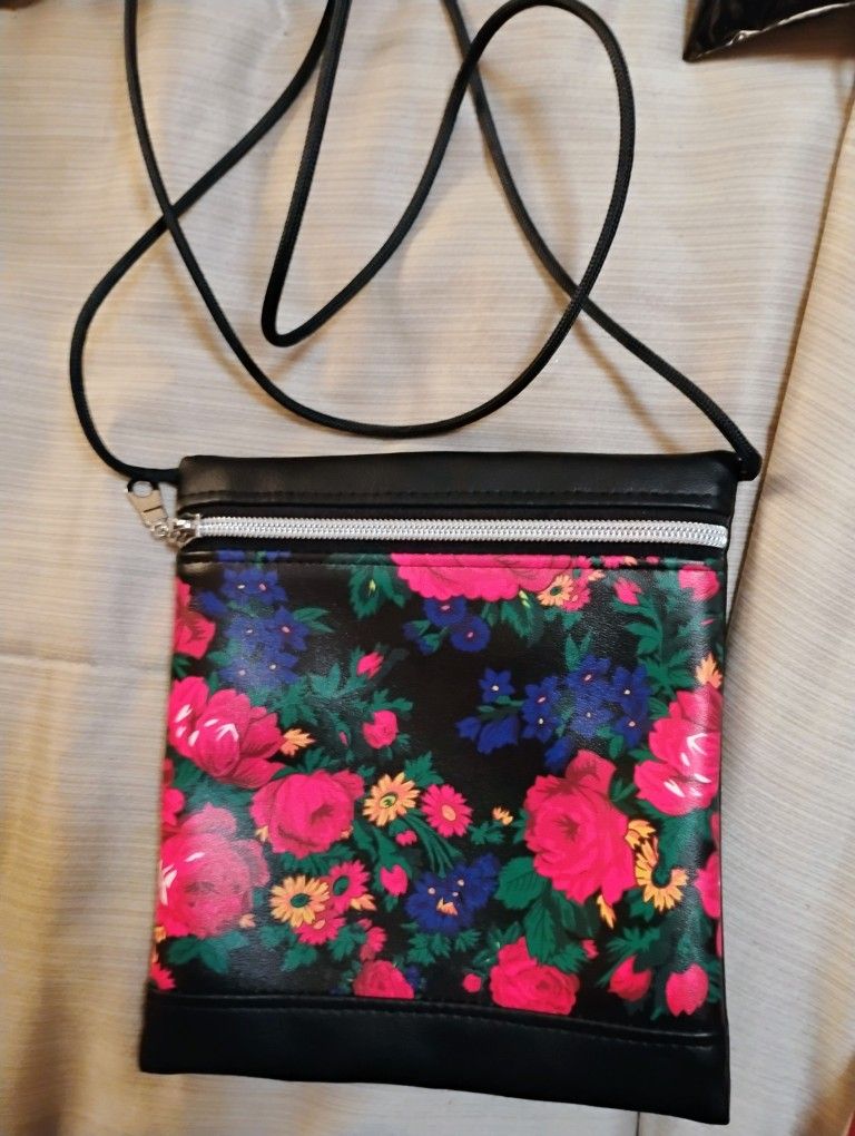 Floral Crossbody Bag 
