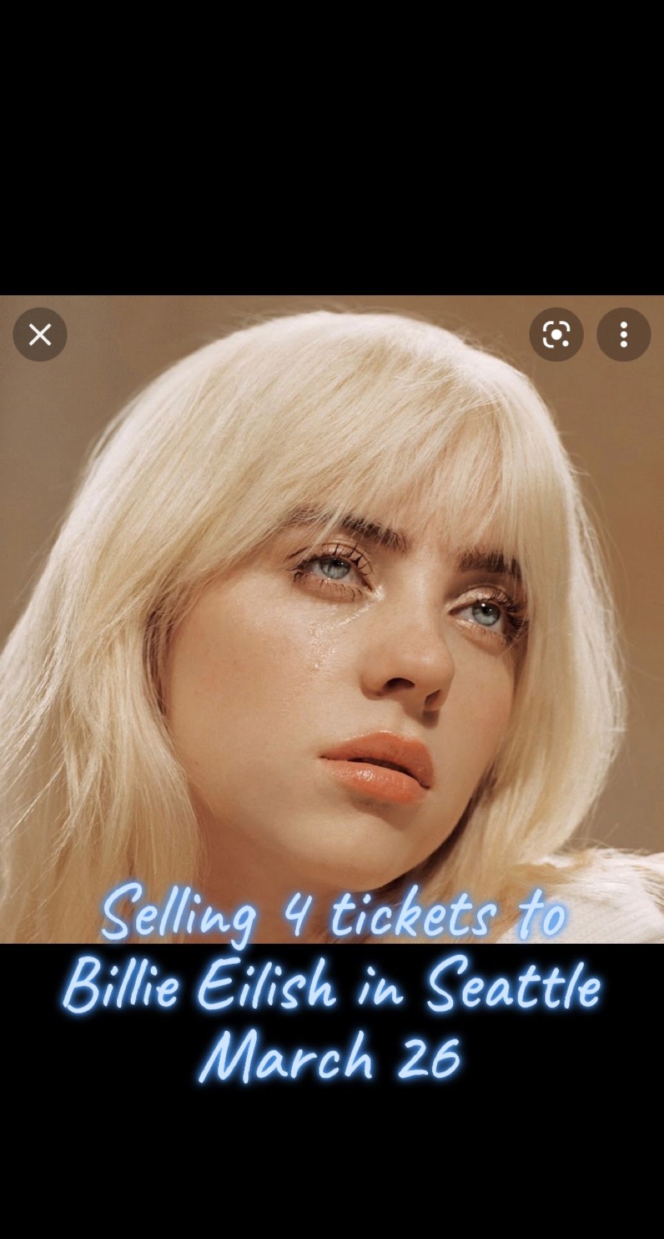 Billie Eillish Tickets