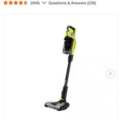 RYOBI ONE+ HP 18V Cordless Pet Stick Vacuum Cleaner (Tool Only)