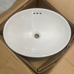 Koehler Box 20” Vessel Bathroom Sink