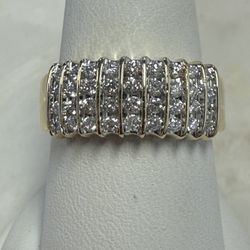 Yellow Gold Diamond Ring