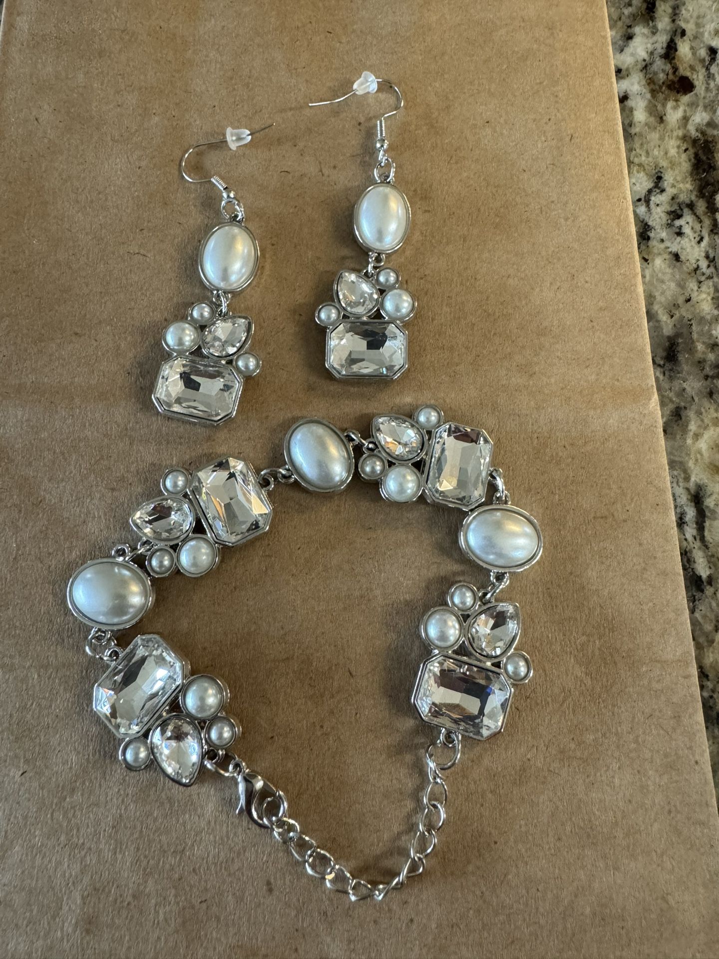 New Bracelet And Earring Set