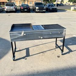 24x20 Inch Flat Grill 3 Treys & 20 Inch Bbq 