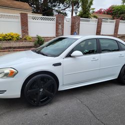 Chevy Impala, Clean Title, Smogged, 22"rims, Low Miles, Runs And Drives Great 