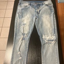 Ksubi jeans denim light blue
