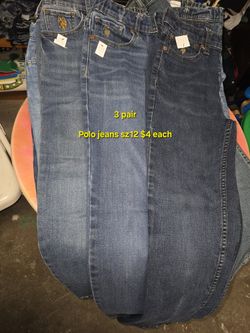 Boy U.S Polo Jeans Sz 12