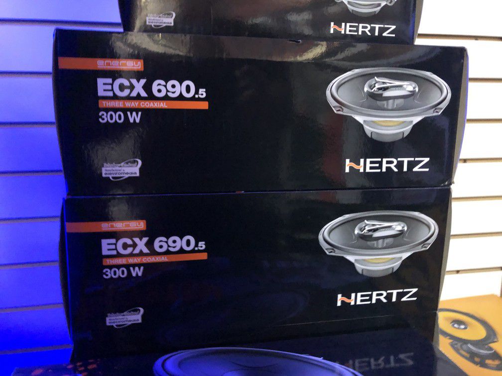 Hertz ECX 6x9 car audio speakers on sale please message me for more details