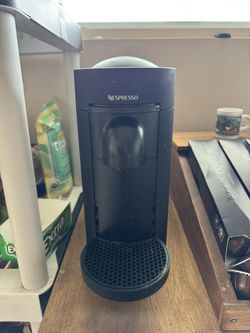 Nspresso Machine With Milk Frother And Customized Stand