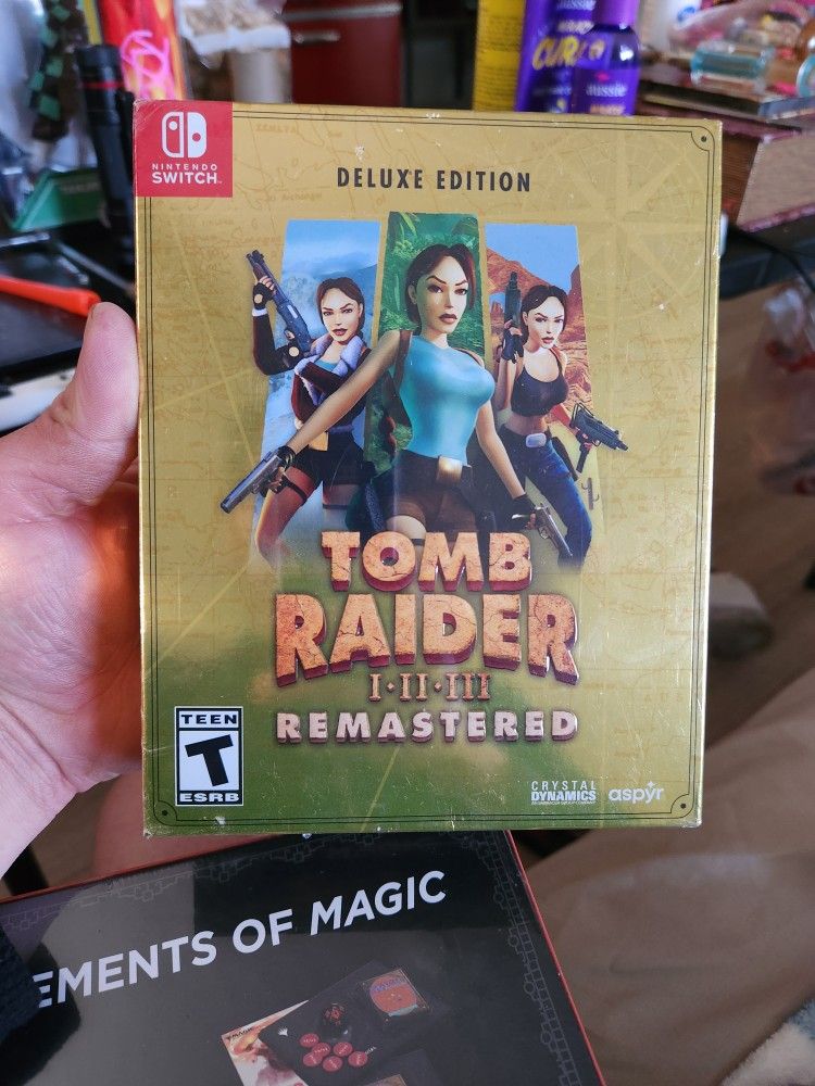 Tomb Raider 1-3 For Nintendo Switch 