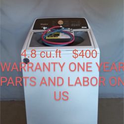 Whirlpool 2 In 1 Removable Agitator Washer 