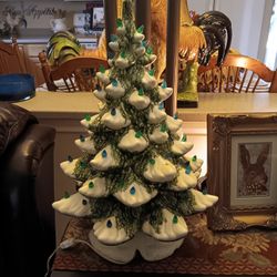 Vintage Ceramic Christmas Tree