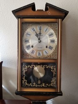 Majesty, 31 Day Clock, Made in Japan, 20" Tall