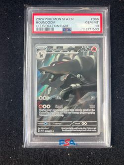 Pokemon Houndoom Shrouded Fable PSA 10