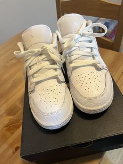 White Low Jordan 1