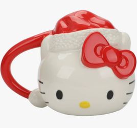 Hello kitty Christmas mug