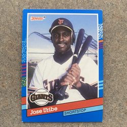 Rare Triple Error Baseball Card