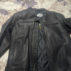 Motorcycle Leather Jacket 