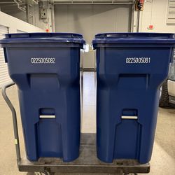 NEW 96 Gal - ECO CART - RECYCLE BIN by CASCADE ENGINEERING