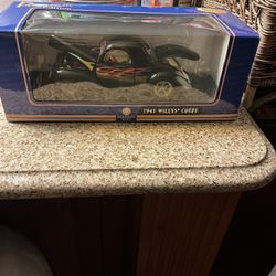 1941 Willys Coupe  1/18 Scale Die-Cast Model 