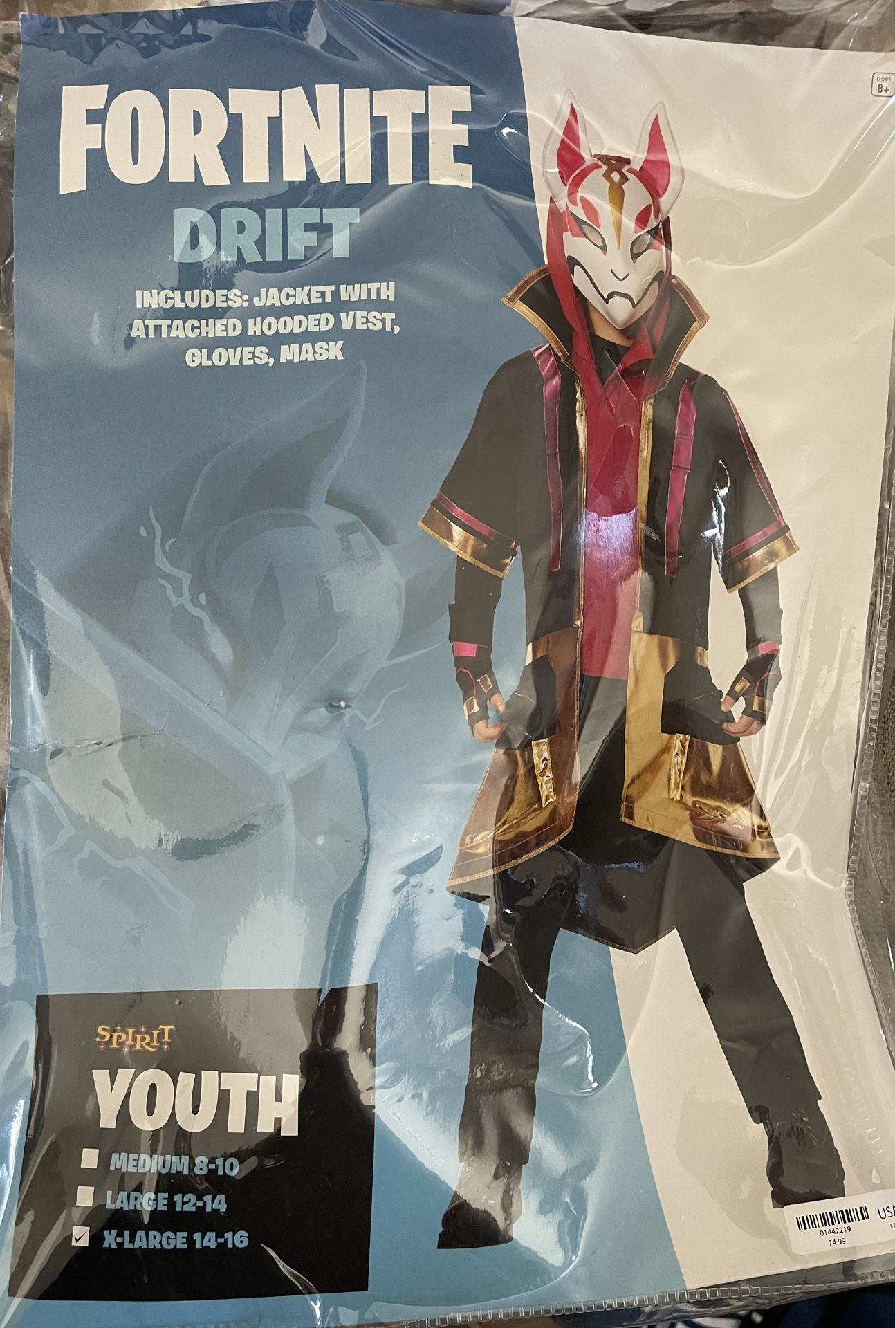 Fortnite drift Size XL