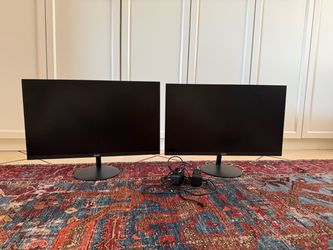 Two Acer 24” Full HD Monitors – $100 for Pair