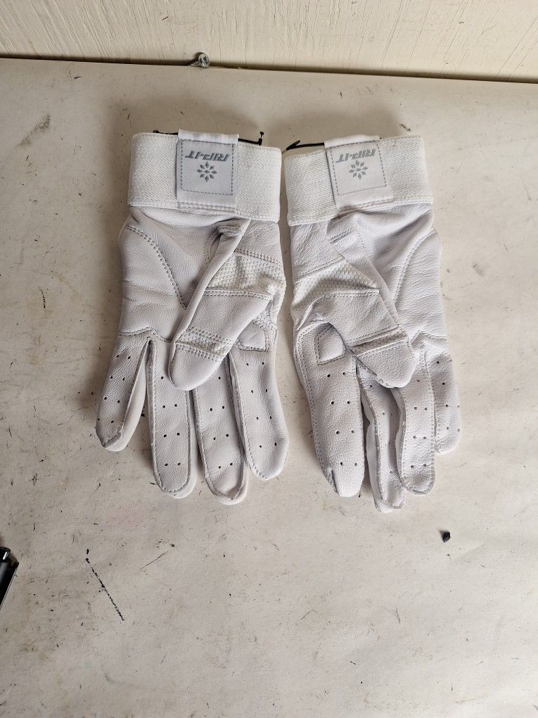 Softball Batting Gloves, Medium 