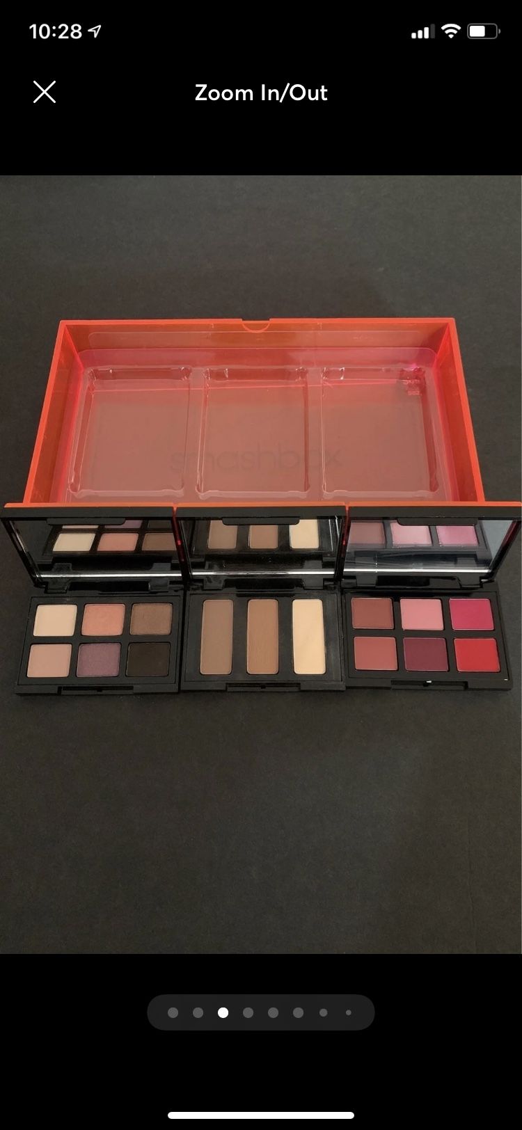NEW SmashBox Limited Edition “Light It Up” 3 Palette Set 6 Color Eye Palette, 3 Color Contour Palette, 6 Color Lip Palette