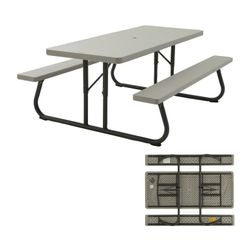 6ft Folding Picnic Table