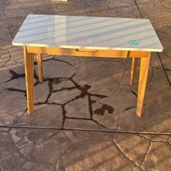 Kids Desk / Activity & Craft Table with Storage Drawer