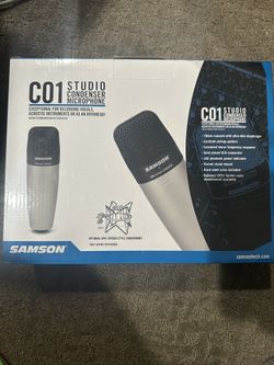 C01 Studio Condenser Microphone (2 Available)