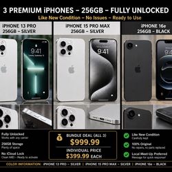 Premium iPhones for Sale – Fully Unlocked – Like New Condition