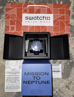 Swatch Omega Mission To Neptune Moonswatch