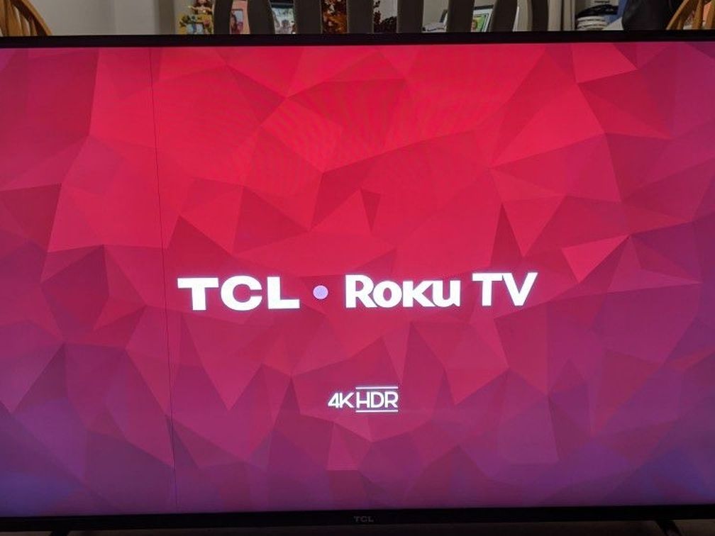 55" TCL Roku 4K TV With Remote