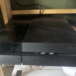 PS4 W/  2 Controllers And 10 Games 