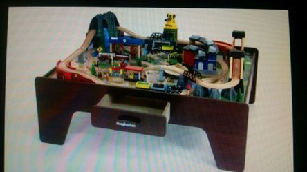 Imaginarium 100 Piece Mountain Rock Train Table for Sale in