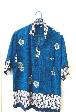 Blue Hawaiian shirt