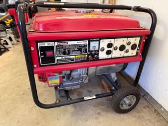 KingCraft 6000-watt generator (Model 1705, featuring a 13 HP, 389cc engine)