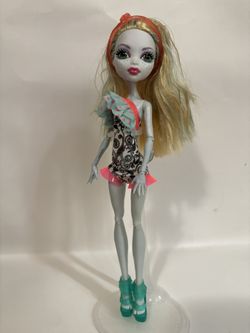 Monster High Lagoona Blue Swim Class Make A Splash Doll
